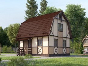 Каркасный дом Крепыш 2 под ключ в Беларуси