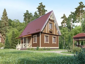 Каркасный дом Лидер 9 под ключ в Беларуси