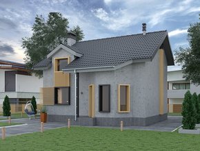 Каркасный дом Витязь под ключ в Беларуси