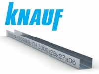 фото Профиль Knauf для гипсокартона UD 27x28, длина: 3 м, толщина: 0,6 мм
