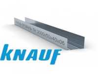 фото Профиль Knauf для гипсокартона UW 50х40, длина: 3 м, толщина: 0,6 мм